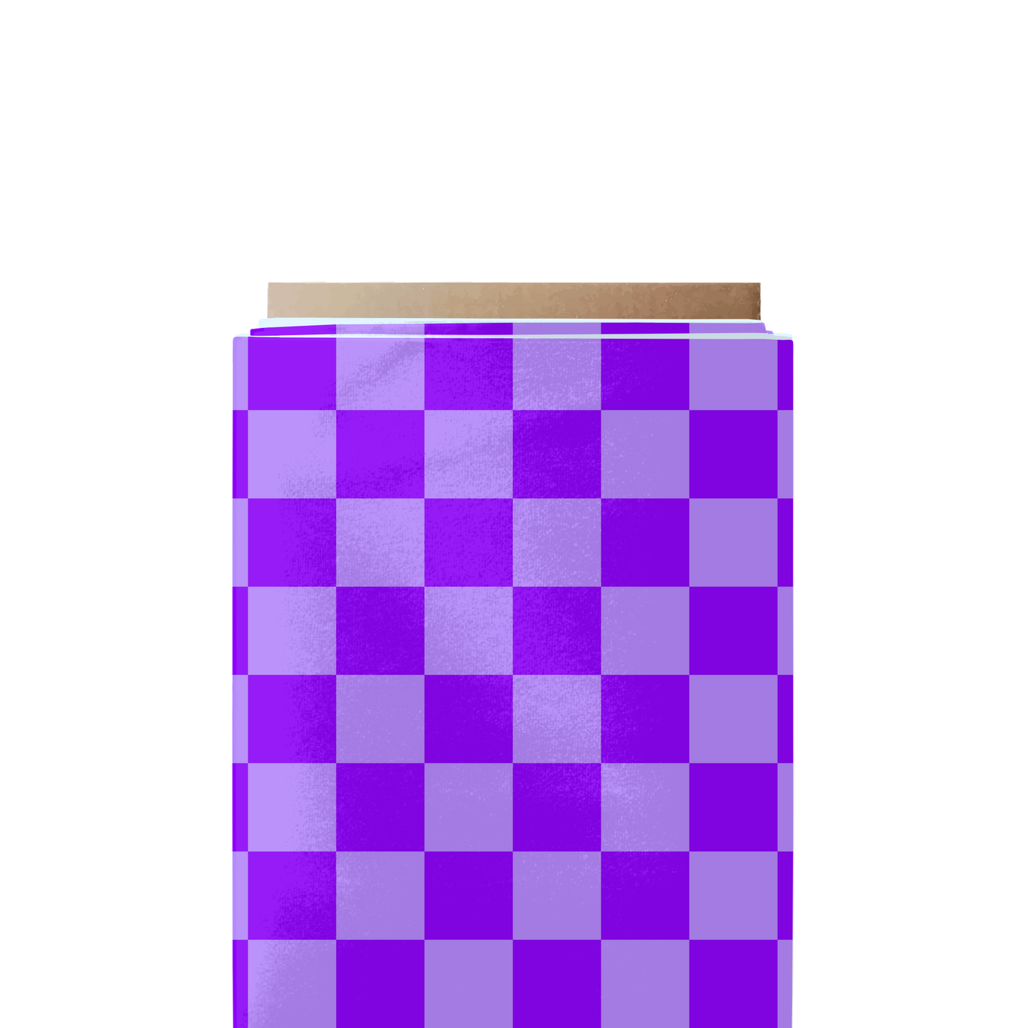 Purple Checkered Fabric