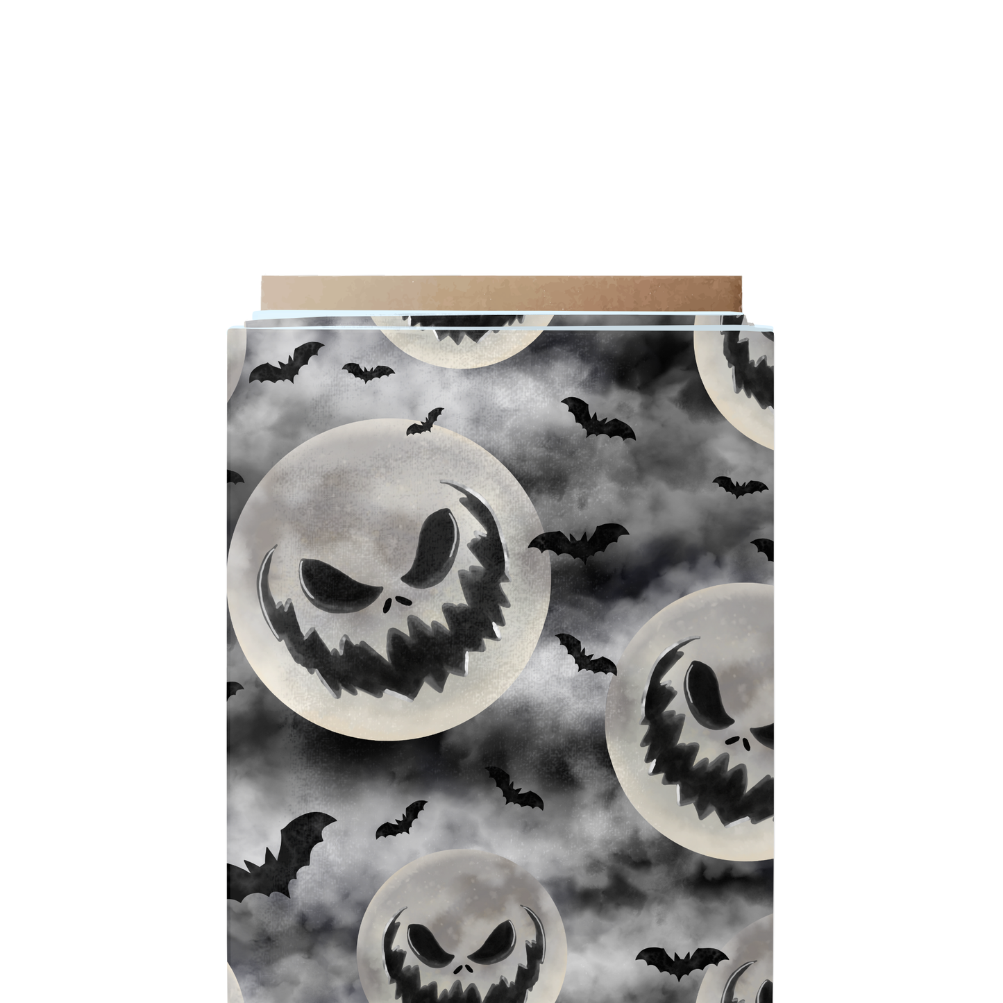 Spooky moon Fabric