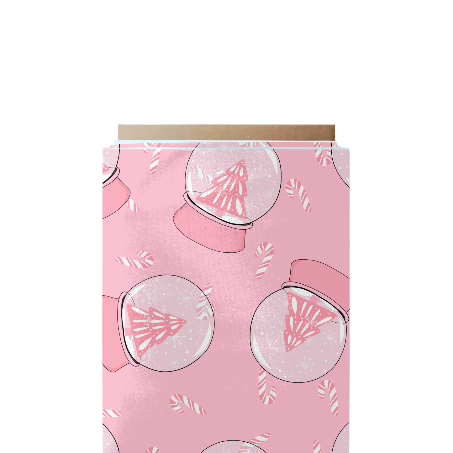 Pinky Snowglobe Fabric