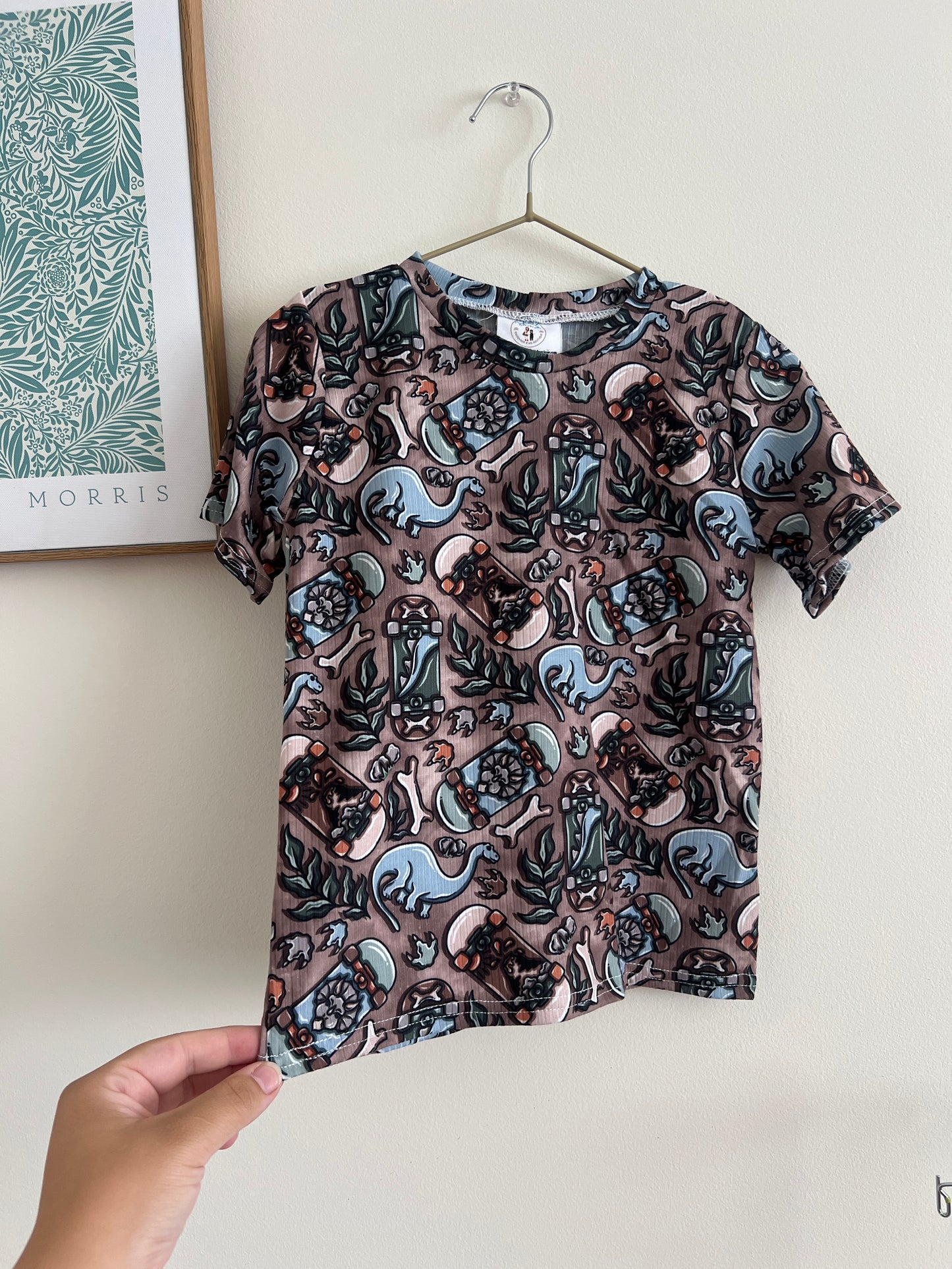 Dinos & Skateboards Tee