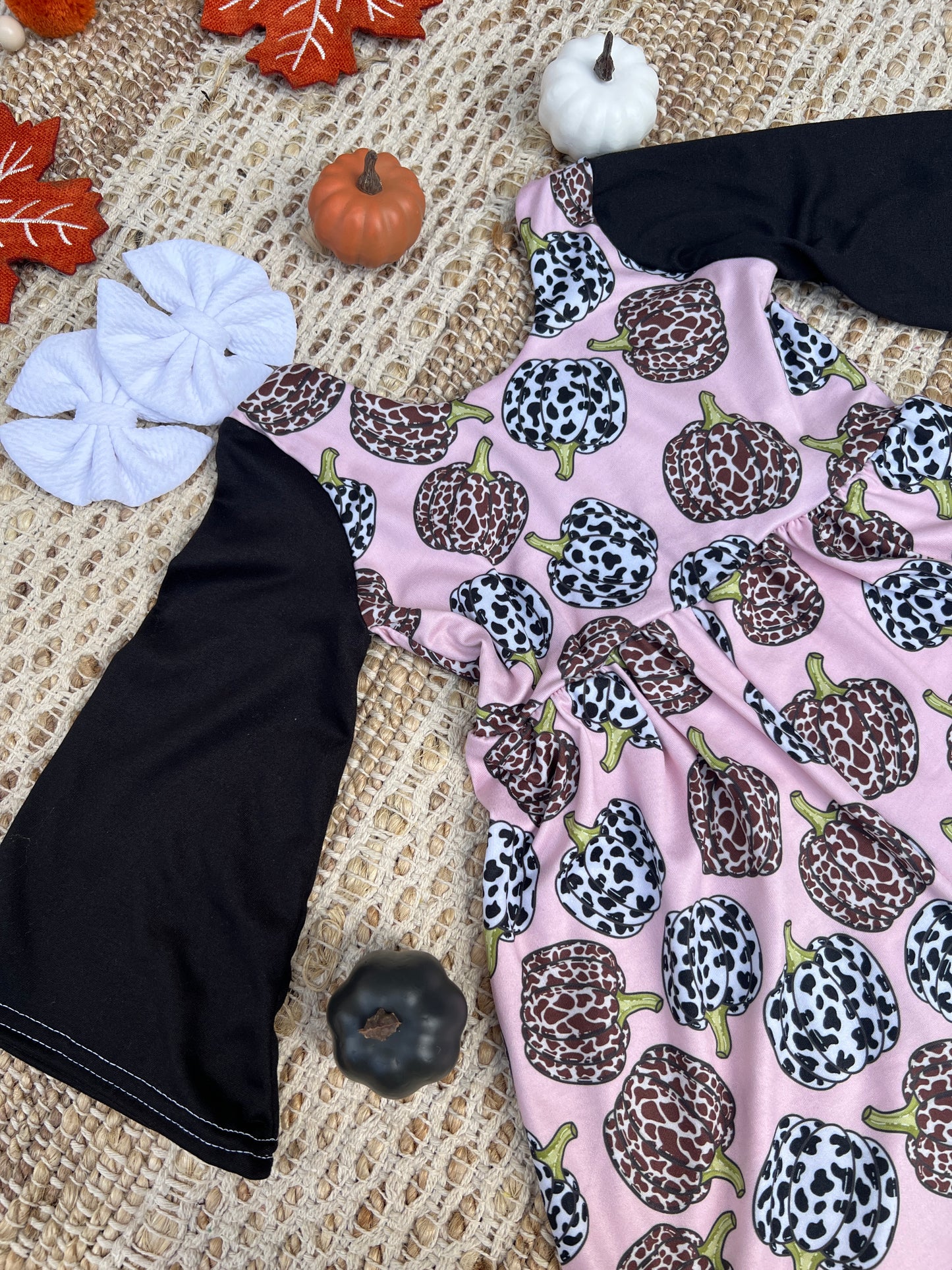Western Pumpkin Pant Romper