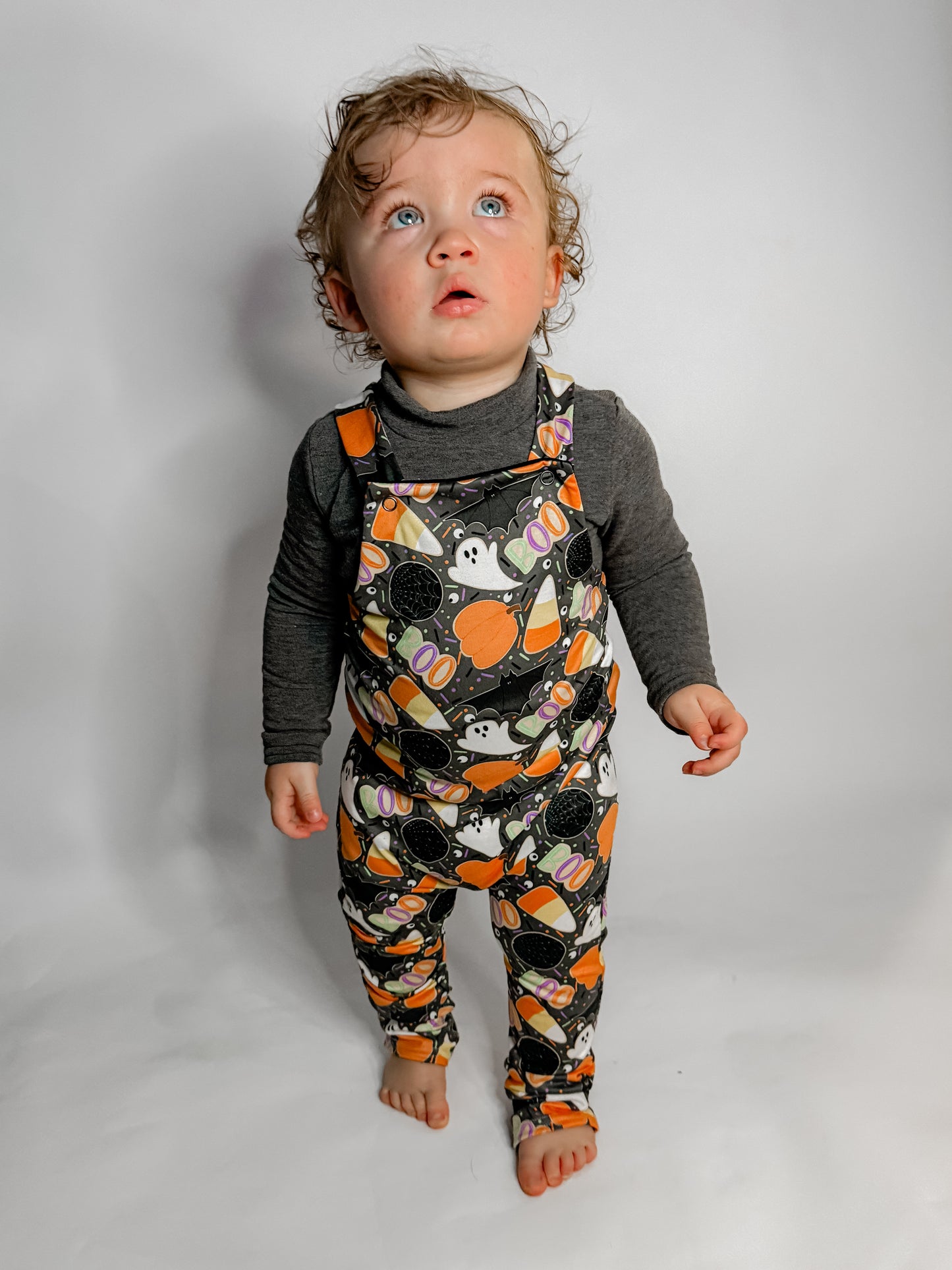 BOO Treats Mock Neck Sweater & Jumpsuit