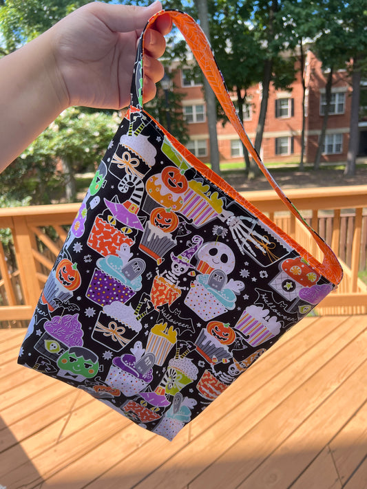 Reversible Trick or Treat Tote