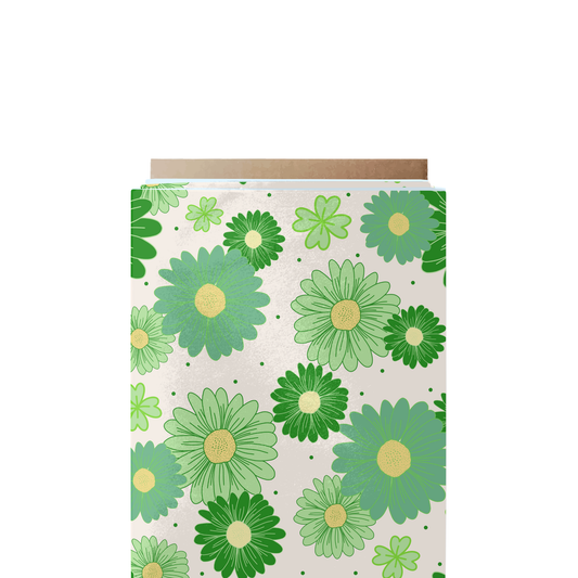 Green Floral Fabric