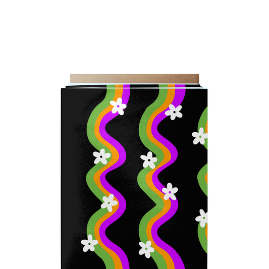 Swirly Flowers Fabric