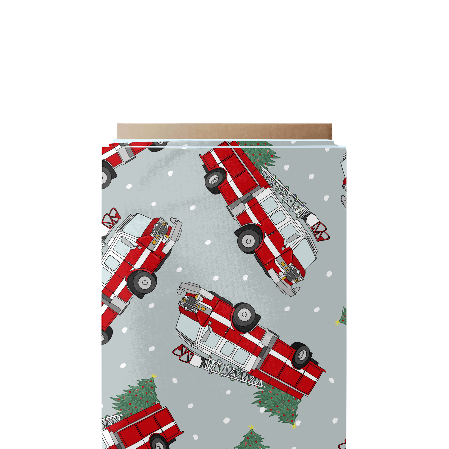 Firetruck Holiday Fabric