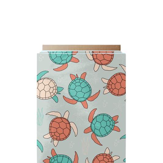 Blue Turtle Fabric