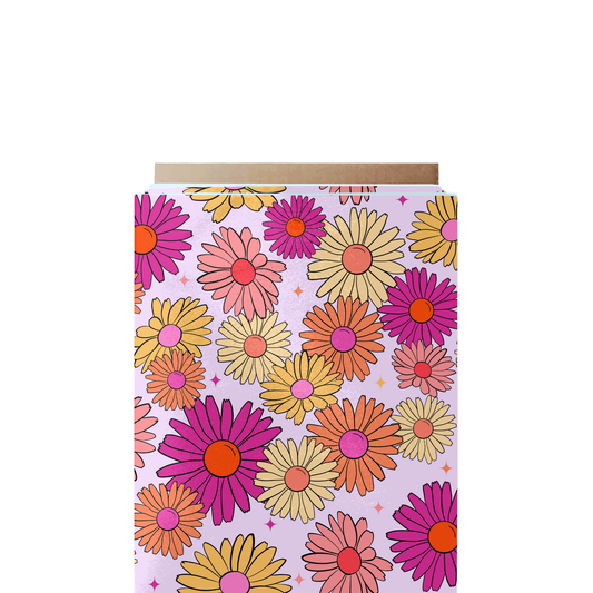 Fuchsia Flower Garden Fabric