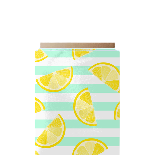 Lemon & Stripe Fabric