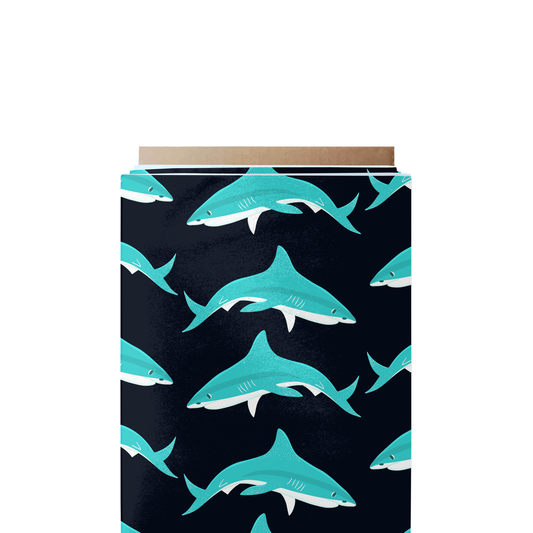 Blue Shark Fabric