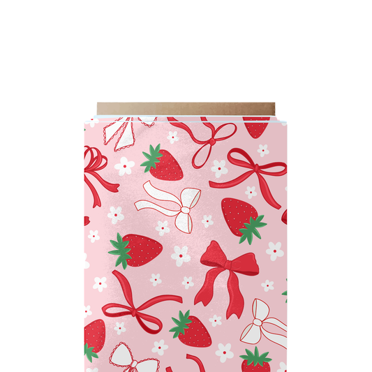 Coquette Strawberry Fabric