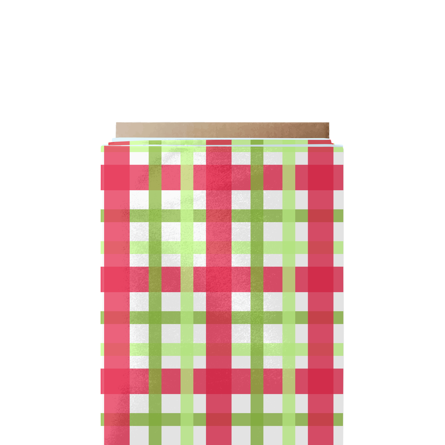 Red and 2Green Fabric