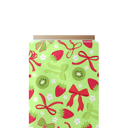 Coquette Kiwi & Strawberry Fabric