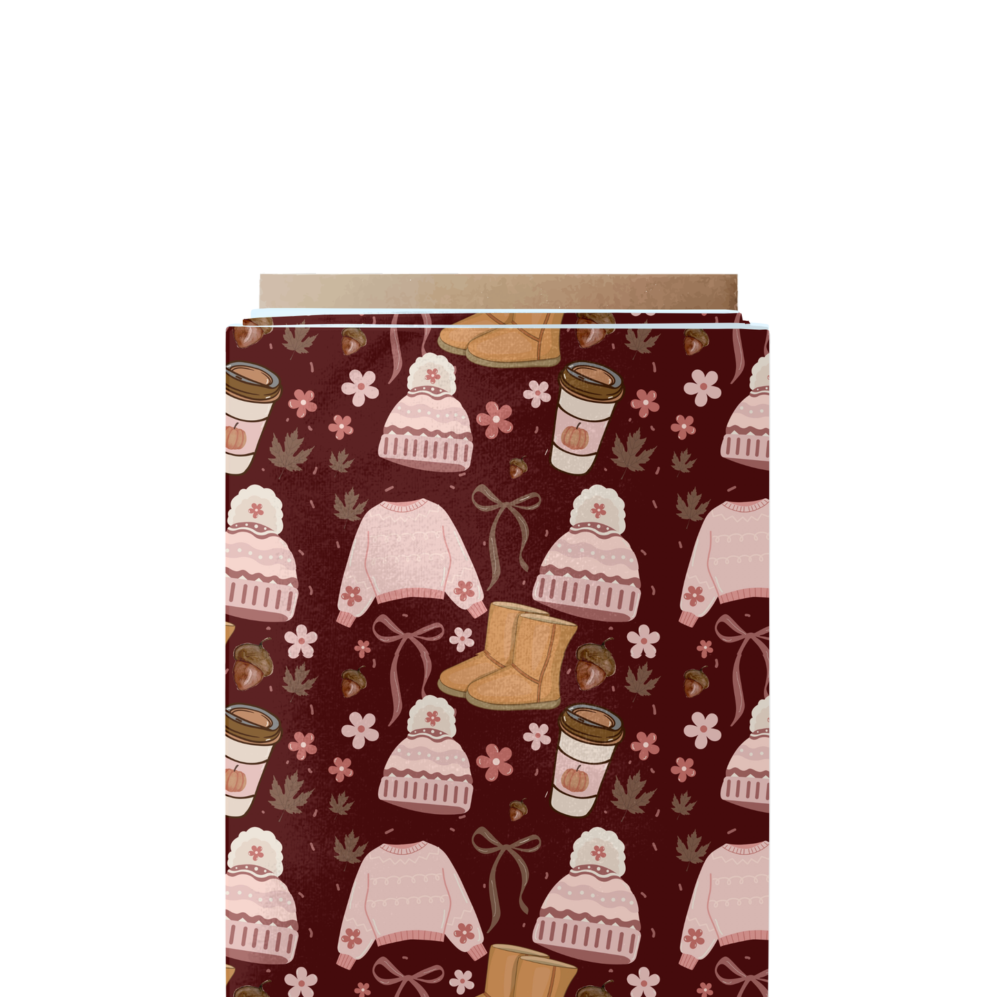 Burgundy Cozy Sweater Fabric