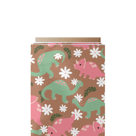 Girly Dinos Fabric
