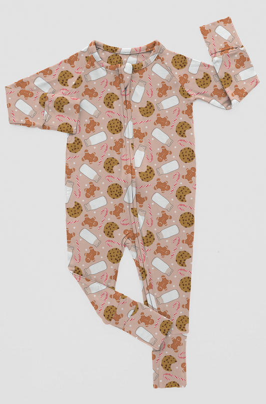 Bamboo Cookies & Milk Onesie
