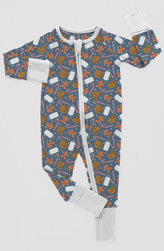 Bamboo Milk & Cookies Onesie
