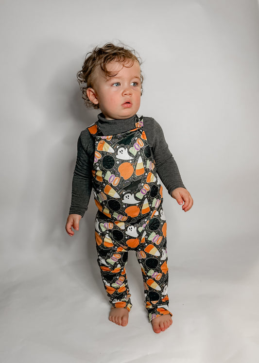 BOO Treats Mock Neck Sweater & Jumpsuit