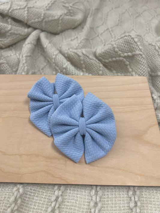 Baby Blue Pinwheel Piggie Set