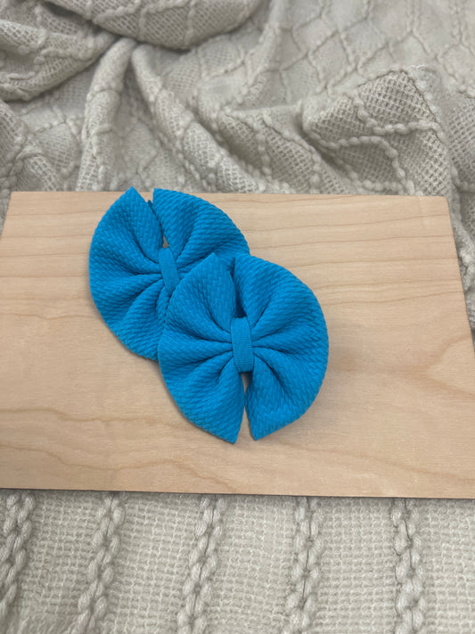Blue Pinwheel Piggie Set
