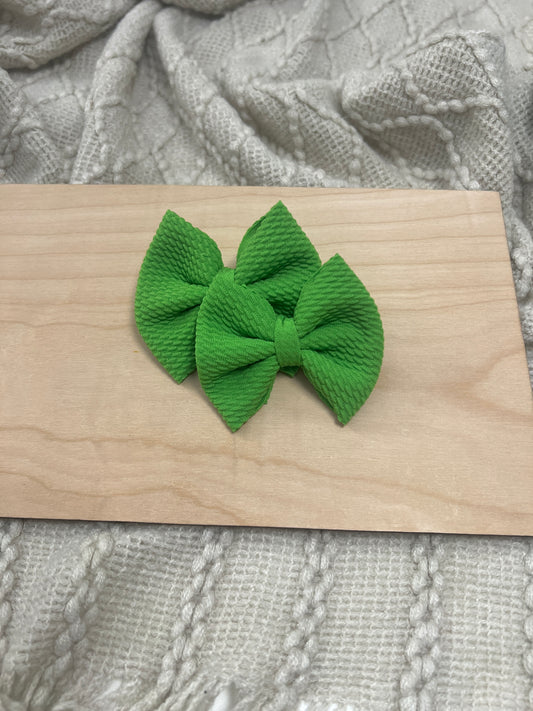 soft Kelly Green Piggie Classic Set