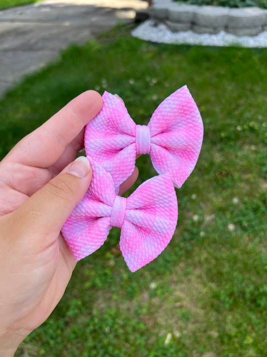 Pink Gingham Classic Piggies