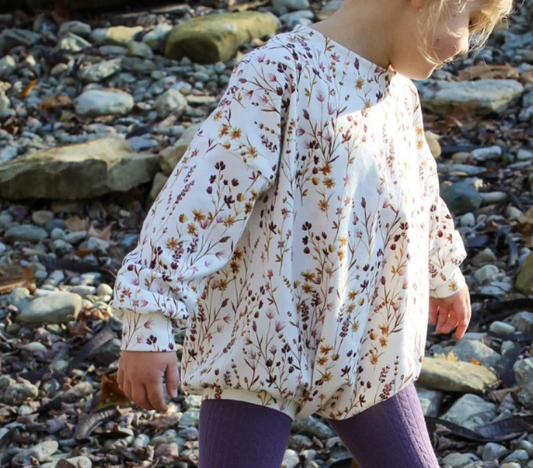 Long Sleeve Romper - w/ snaps